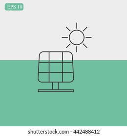 Solar energy panel