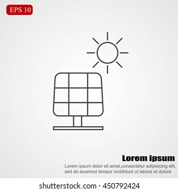 Solar energy panel
