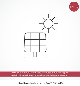 Solar energy panel