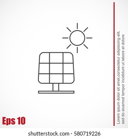 Solar energy panel