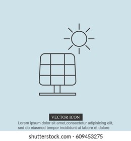 Solar energy panel