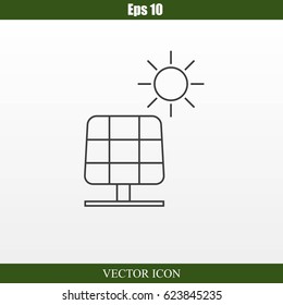 Solar energy panel