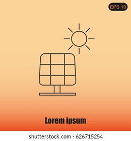 Solar energy panel