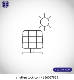 Solar energy panel