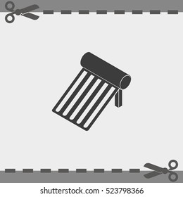 Solar energy panel icon.