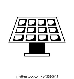 solar energy panel icon