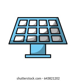 solar energy panel icon