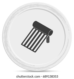 Solar energy panel icon.