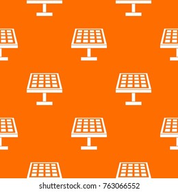 Solar energy panel in simple style isolated on white background vector illustration