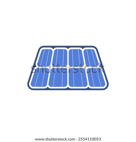 solar energy panels logo vector illustration design