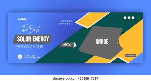 solar energy poster  bennar desing 
