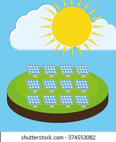 Solar energy vector