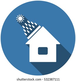 Solar Energy,  Vector flat design style