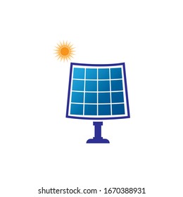 Solar Energy vector icon illustration design template