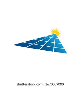 Solar Energy vector icon illustration design template