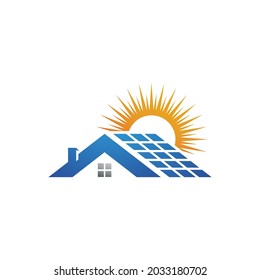 Solar Energy vector icon illustration template