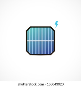 solar energy - Vector icon isolated