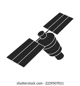 Solar energy vector illustration on white background .Isolated black icon eco technology.Vector black icon solar energy.