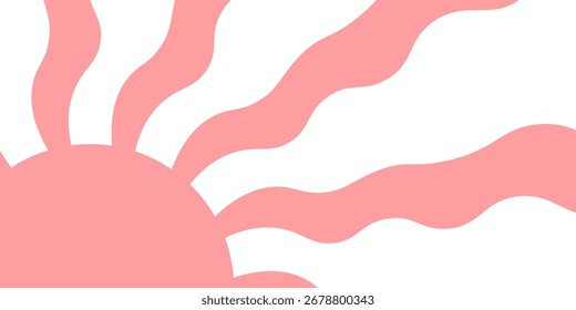 Explosión solar Efecto de explosión solar. Vector Sunburst Fondo de pantalla. Conjunto de ráfaga de color rosa rosa de 2 rayos de sol de fondo. Fondo del circo, modelo abstracto con los rayos coloridos, elemento del Anuncio para la demostración, justo.