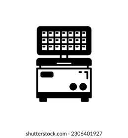 Solar Freezer icon in vector. Illustration