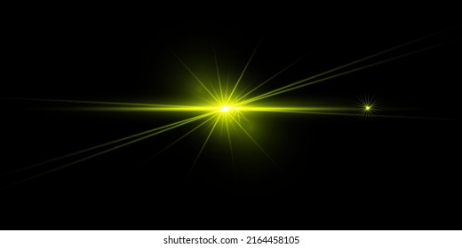 Solar glare.Glow isolated white transparent light effect set, lens flare, explosion, glitter, line, sun flash, spark and stars.