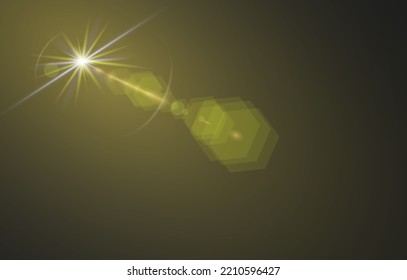 Solar glare.Glow isolated white transparent light effect set, lens flare, explosion, glitter, line, sun flash, spark and stars.