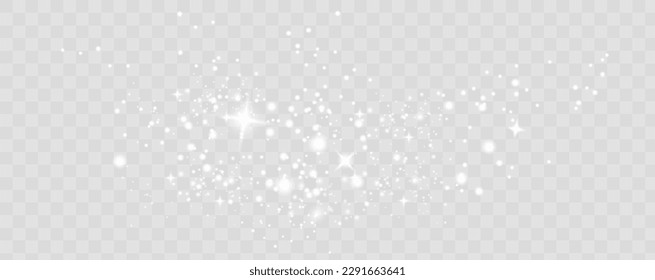 Solar glare.Glow isolated white transparent light effect set, lens flare, explosion, glitter, line, sun flash, spark and stars. Beautiful optical lens flare effect sun light.