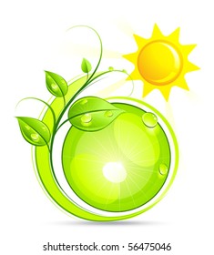 Solar green composition