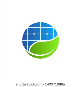 Solar Green Energy Logo vector