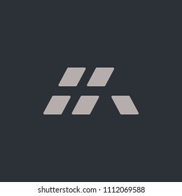 solar home logo design template