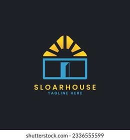 Logo e icono de la casa solar