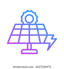 Solar Icon Element For Design