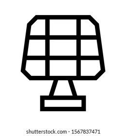 solar icon isolated sign symbol vector illustration - high quality black style vector icons
