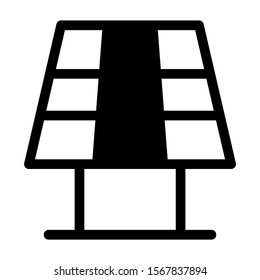solar icon isolated sign symbol vector illustration - high quality black style vector icons
