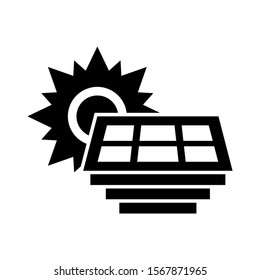 solar icon isolated sign symbol vector illustration - high quality black style vector icons
