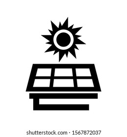 solar icon isolated sign symbol vector illustration - high quality black style vector icons
