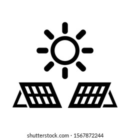 solar icon isolated sign symbol vector illustration - high quality black style vector icons

