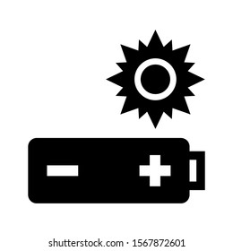 solar icon isolated sign symbol vector illustration - high quality black style vector icons
