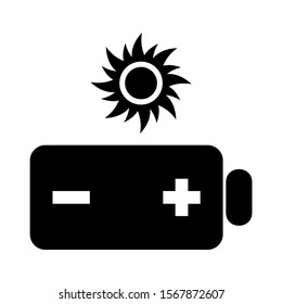 solar icon isolated sign symbol vector illustration - high quality black style vector icons
