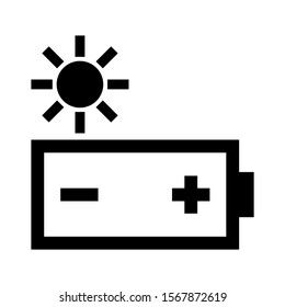 solar icon isolated sign symbol vector illustration - high quality black style vector icons
