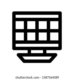 solar icon isolated sign symbol vector illustration - high quality black style vector icons
