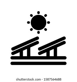 solar icon isolated sign symbol vector illustration - high quality black style vector icons
