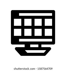 solar icon isolated sign symbol vector illustration - high quality black style vector icons
