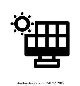 solar icon isolated sign symbol vector illustration - high quality black style vector icons
