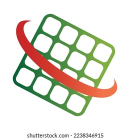 solar logo 2 icon template