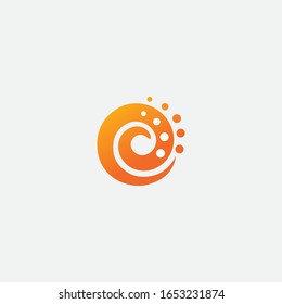 solar logo design and icon