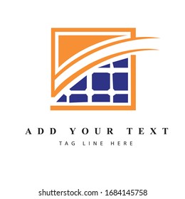 Solar Logo design & illustration vector art