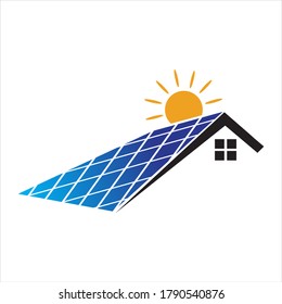 Diseño vectorial del icono de energía del logotipo solar