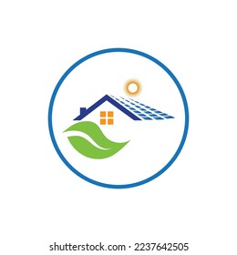 Diseño vectorial del icono de energía del logotipo solar
