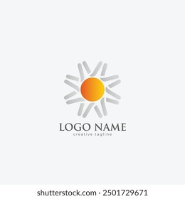 Solar Logo, sun, power, sun power, eco, light fully editable vector logo Template